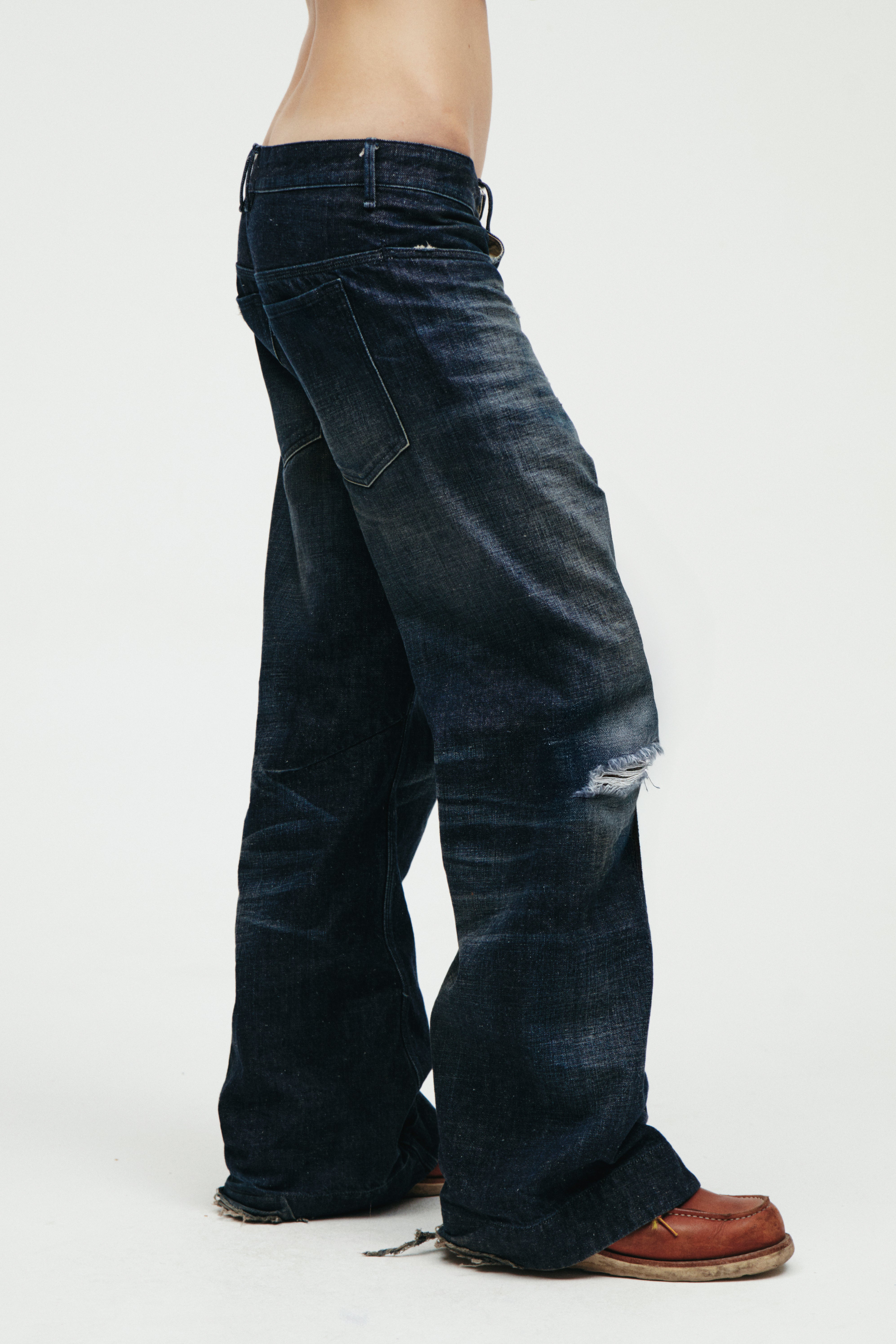 have a good day (ハブアグッドデイ) DENIM VOLUME PANTS size1