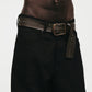 Black Black Selvedge Denim